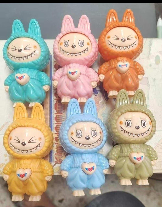 Labubu Face Changing Keychain