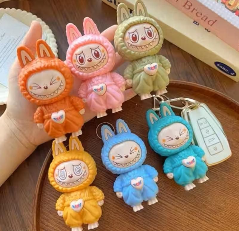 Labubu Face Changing Keychain