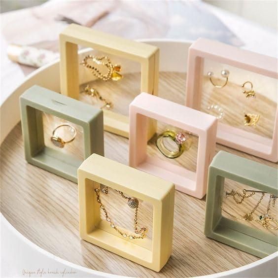 2 Pieces Of 3D Organizer Floating Display Frame Case For Exclusive Collection