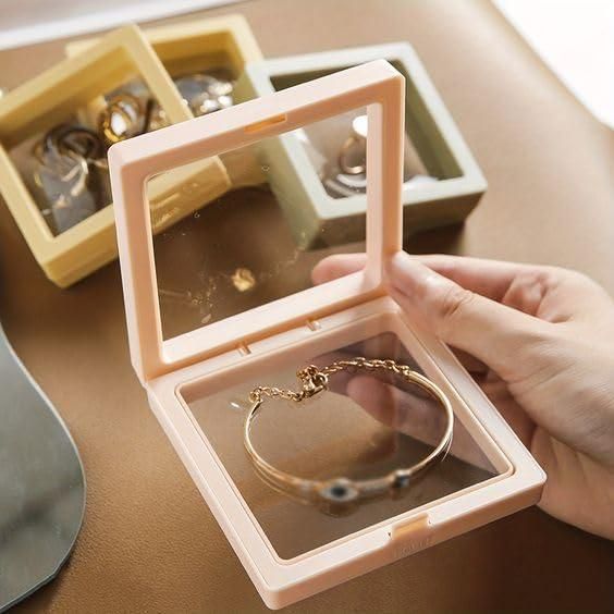 2 Pieces Of 3D Organizer Floating Display Frame Case For Exclusive Collection