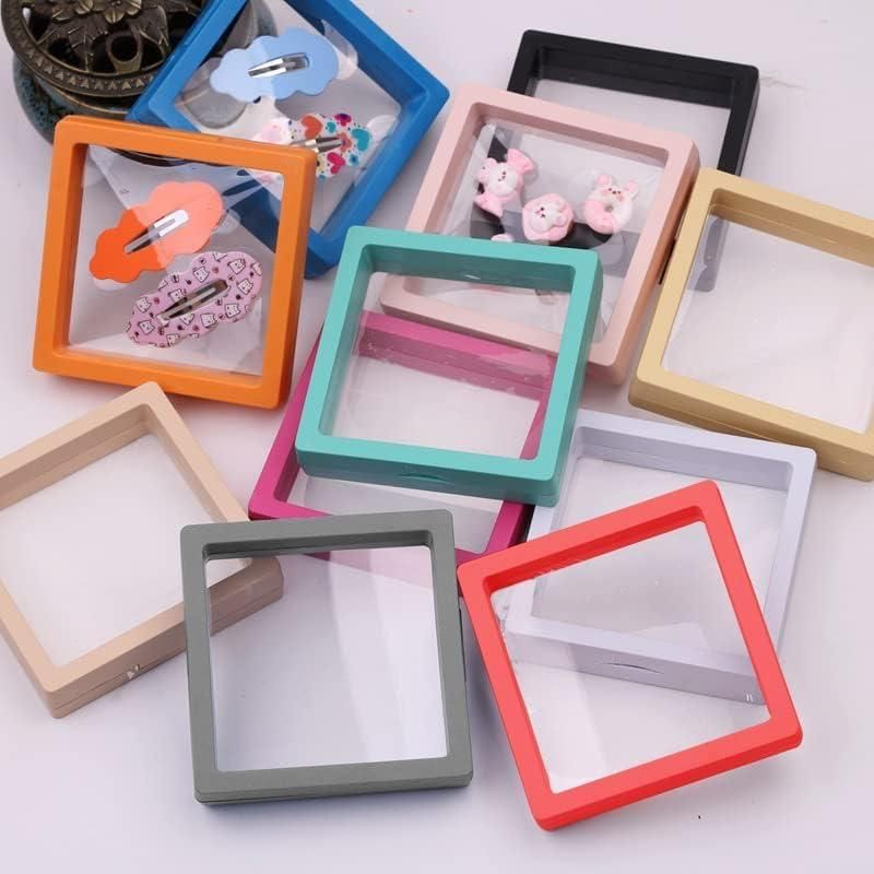 2 Pieces Of 3D Organizer Floating Display Frame Case For Exclusive Collection