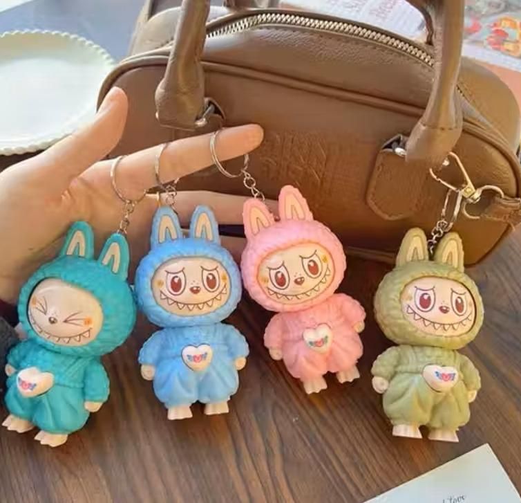 Labubu Face Changing Keychain