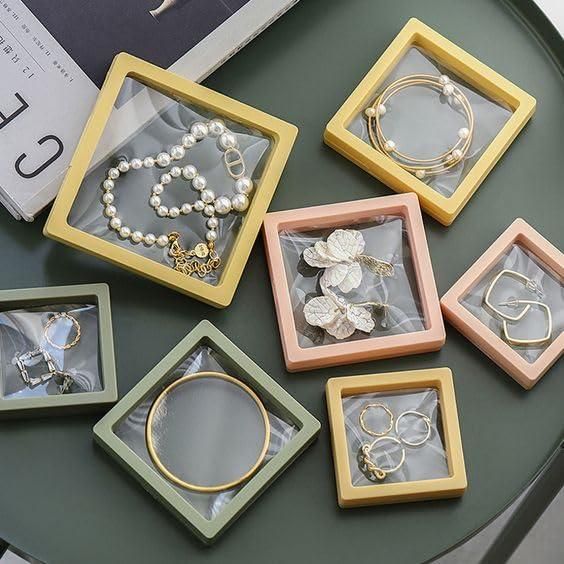 2 Pieces Of 3D Organizer Floating Display Frame Case For Exclusive Collection