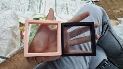 2 Pieces Of 3D Organizer Floating Display Frame Case For Exclusive Collection
